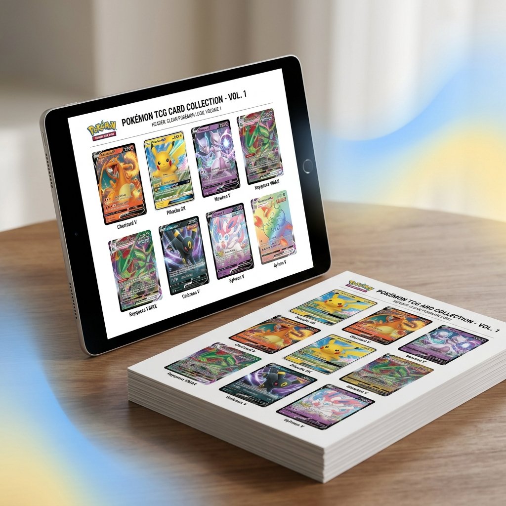 Mockup da Coleção de Decks Pokémon TCG